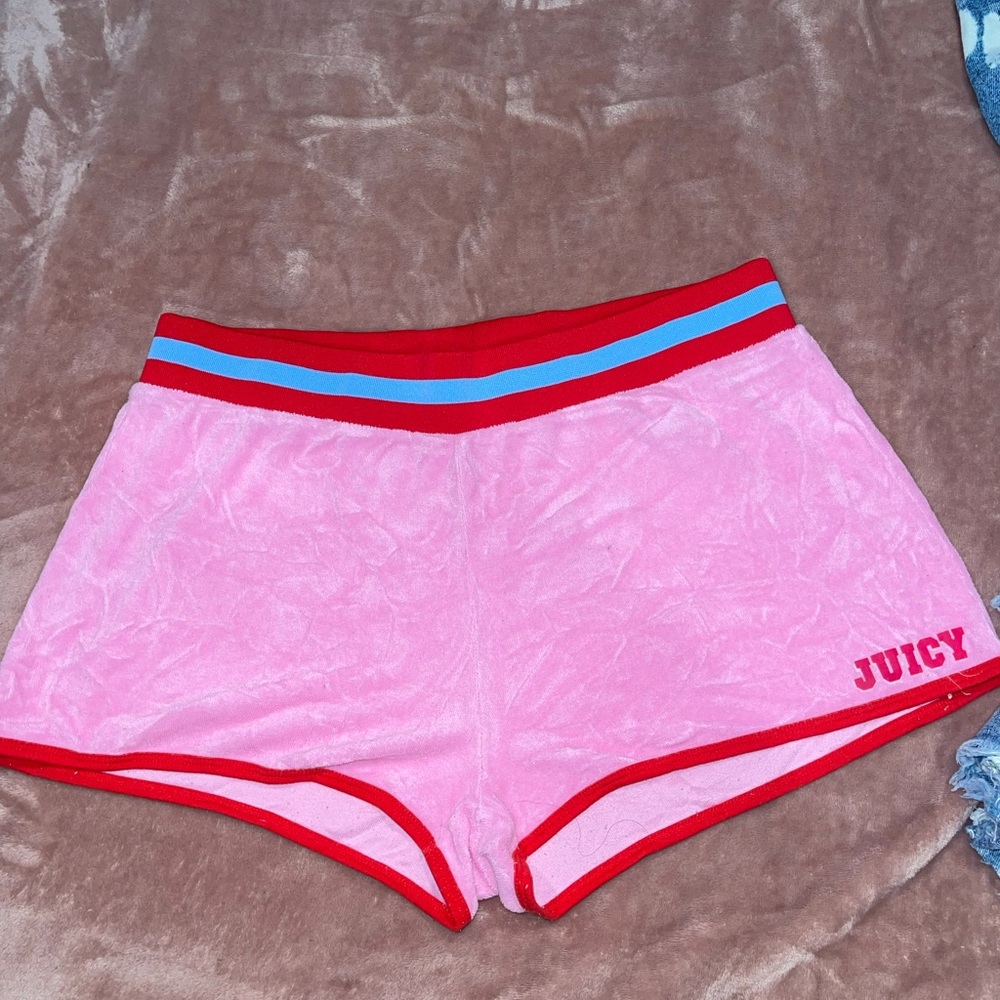 JUICY COUTURE TERRY CLOTH SHORTS